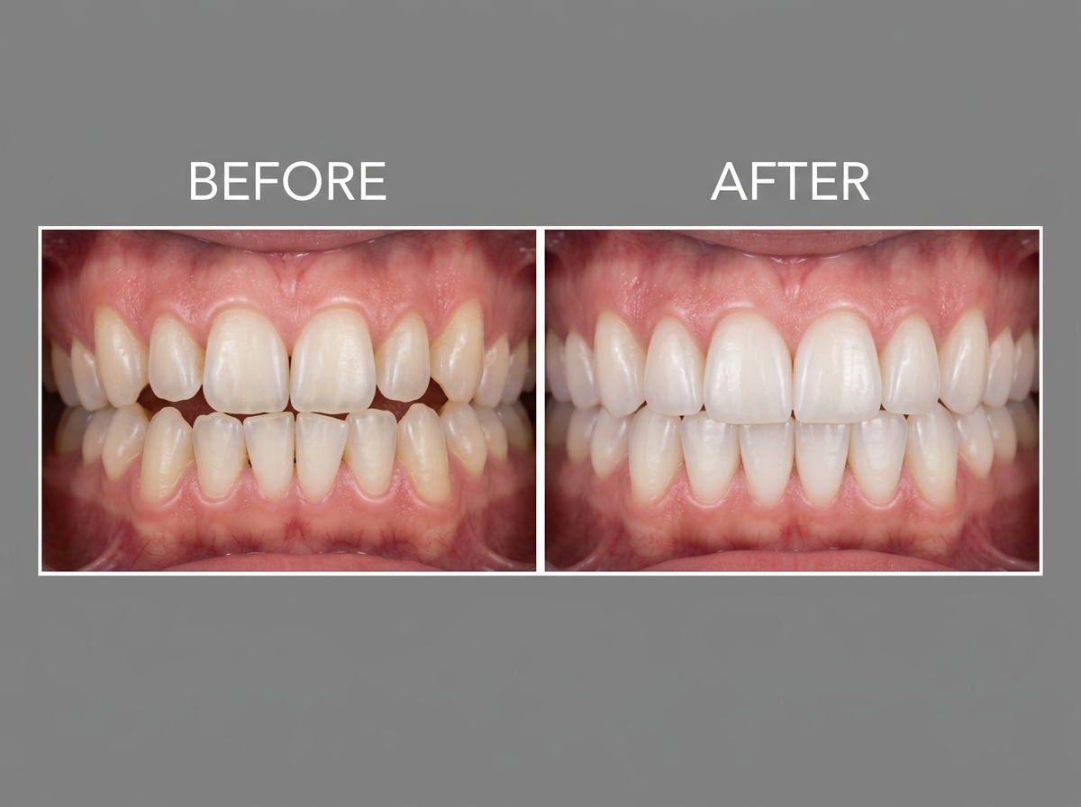Clear Aligners Teeth Alignment Transformation Guntur